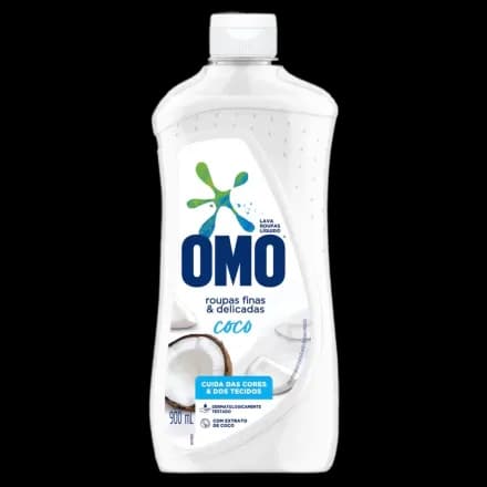 LAVA R LIQ OMO ROUPAS FINA COCO 12X900ML