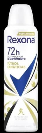 DES, REXONA FEM FUT FANATICAS 12X150ML