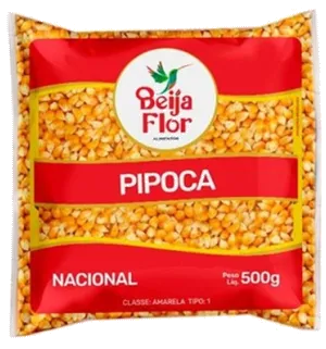 PIPOCA BEIJA FLOR NACIONAL 20X500G