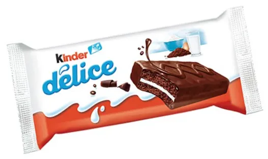 BOLINHO KINDER DELICE AO LEITE 10X39G
