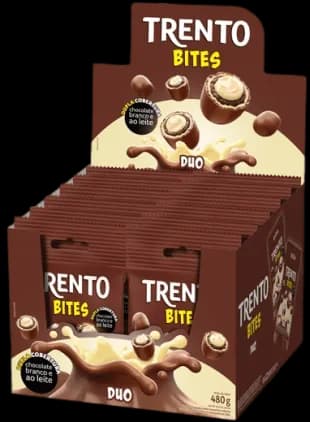 CHOC, TRENTO BITES DUO 12X40G