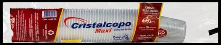 COPO CHOPP PP CRIST 440ML C/50