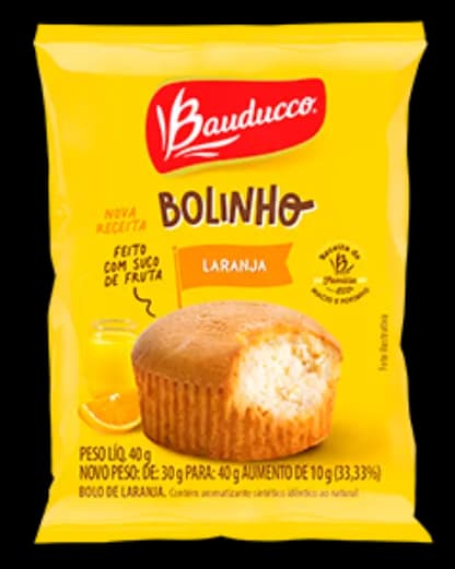 BOLINHO BAUDUCCO LARANJA 16X40G
