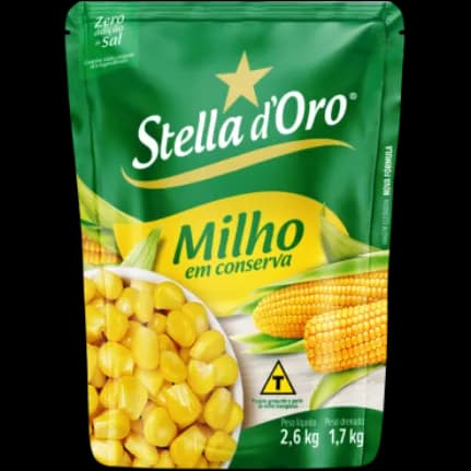 MILHO VERDE STELLADORO SACHE 6X1,7KG