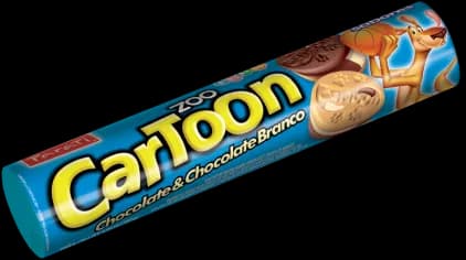 BISC, REC, ZOO CARTOON DUO CHOC 40X85GR