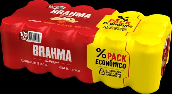 BRAHMA MULTIPACK LT 18X350ML