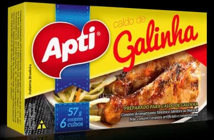 CALDO DE GALINHA APTI 10X57G