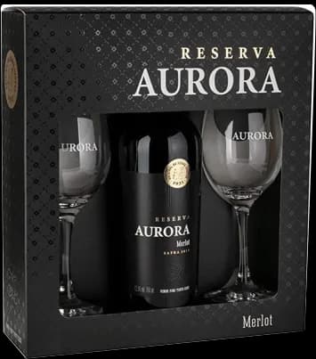 KIT VINHO RES AURORA MERLOT
