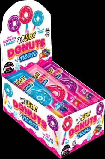 DIP LOKO NEON DONUTS 30X10G