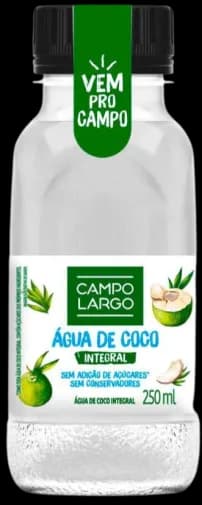 AGUA DE COCO CAMPO LARGO PET 12X250ML
