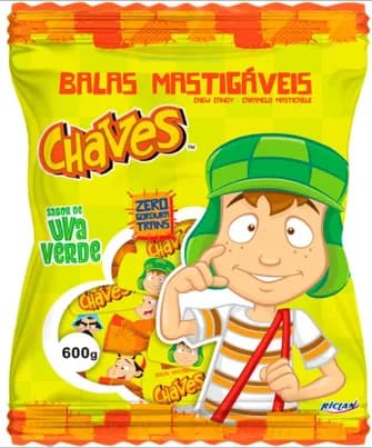 BALA MOLE CHAVES UVA VERDE 500G