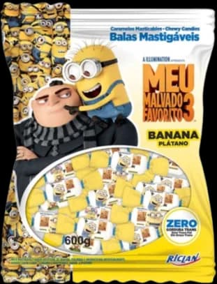 BALA MOLE MINIONS BANANA 600G