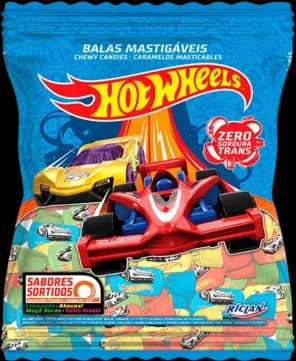 BALA MOLE HOTWHEELS SORTIDA 600G