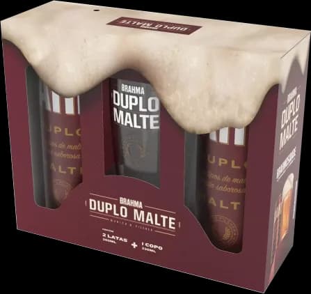 EST 2 BRAHMA DUPLO MALTE LT + 1 COPO
