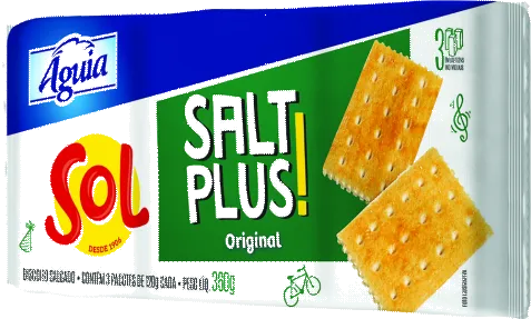 BISC SOL SALT PLUS ORIGINAL 20X360GR