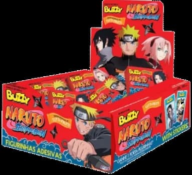 CHICLE BUZZY NARUTO TUTTI FRUTTI C/90
