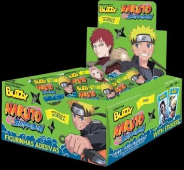 CHICLE BUZZY NARUTO HORTELA C/90