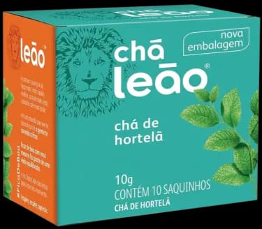 CHA MATE LEAO HORTELA 10G
