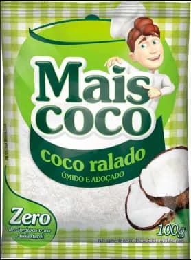 COCO RALADO MAIS COCO UMIDO ADOCADO 100G C/24