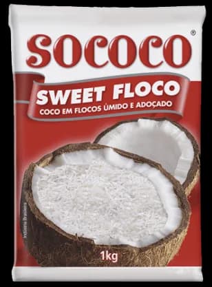 COCO RALADO SOCOCO SWEET FLOCO 1KG