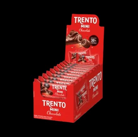 CHOC, TRENTO MINI CHOC, AO LEITE 16X16G