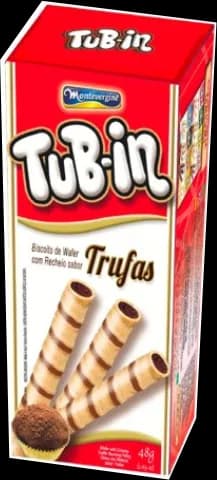 WAFER ROLINHOS TUBIN TRUFAS 24X48G