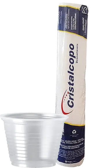 POTE CRISTALCOPO ACRIL 100ML C/100