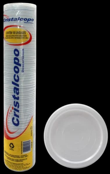 TAMPA CRISTALCOPO ACRIL 100ML C/100