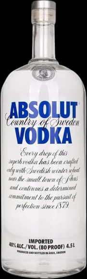 VODKA ABSOLUT 4,5LTS