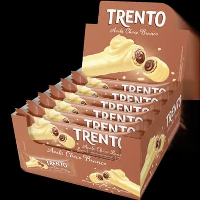 CHOC, TRENTO AVELAN BRANCO 16X32G