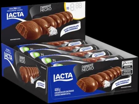 CHOC, LACTA DIAMANTE NEGRO 12X28GR