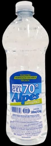 ALCOOL GEL ALPES 70 12X500ML