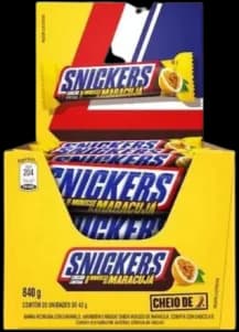 CHOC, SNICKERS MOUSSE MARACUJA 20X42G