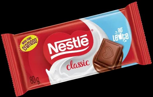 BARRA NESTLE CLASS AO LEITE 16X80G