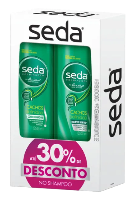 KIT SEDA CACHOS DEF SH 300ML + COND 190ML