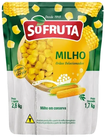MILHO VERDE SOFRUTA SACHE 6X1,7KG
