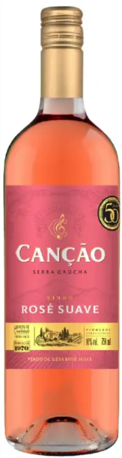 VINHO CANCAO ROSE SUAVE 750 ML