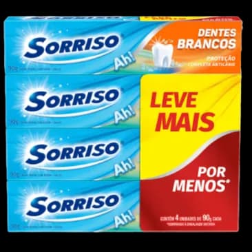 CR DENT SORRISO DENT BCOS 4X90G