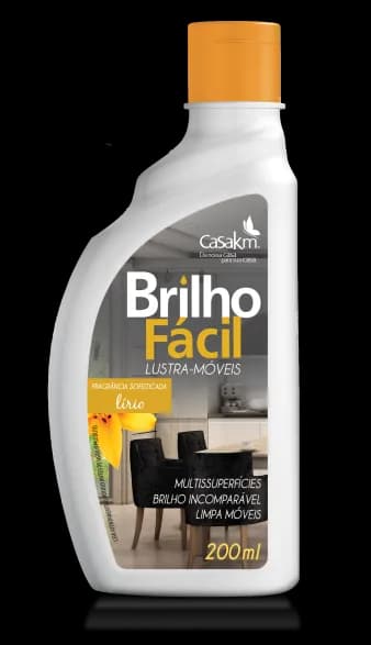 LUSTRA MOVEIS BRILHO FACIL LIRIO 12X200ML
