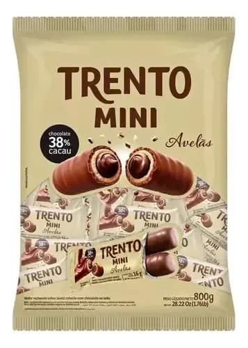 CHOC, TRENTO MINI AVELA 800G C/50