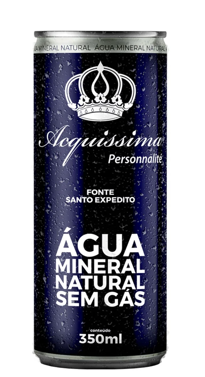 AGUA ACQUISSIMA S/GAS LT 12X350ML
