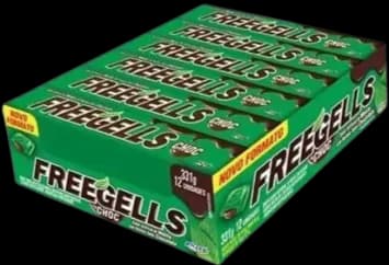 FREEGELLS MENTA CHOC 331G C/12
