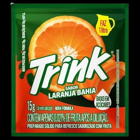 REFRESCO TRINK LARANJA BAHIA 15X15G