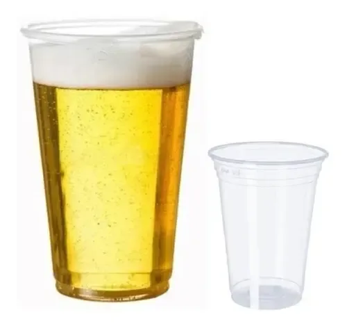 COPO CHOPP PPT GOLD ACRIL 500ML C/50