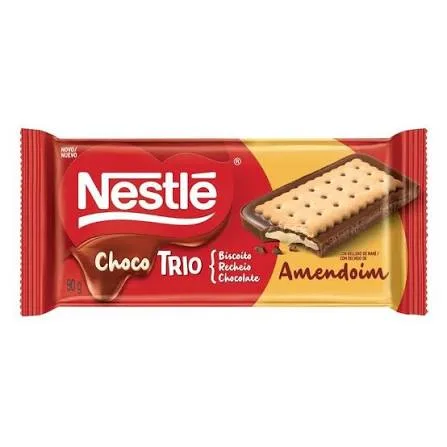BARRA NESTLE TRIO CHOC AMENDOIN 12X90GR