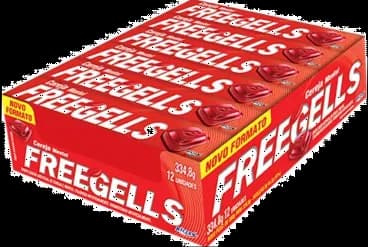 FREEGELLS CEREJA 334,8G C/12