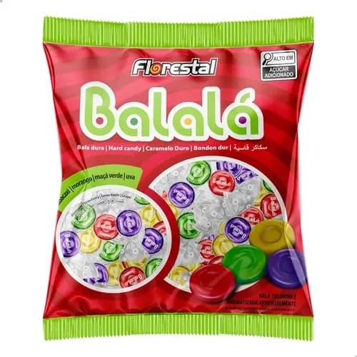 BALA FLORESTAL BALALA DURA 500GR