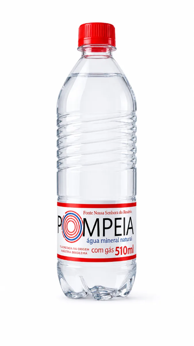 AGUA POMPEIA C/G 12X510ML