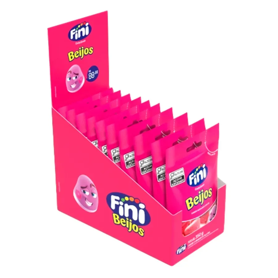 BALA FINI BEIJOS MORAN NATA 10X35G