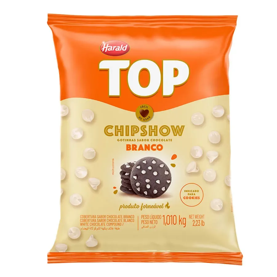 COB HARALD CHIPSHOW GOTINHAS BRANCO 1010G